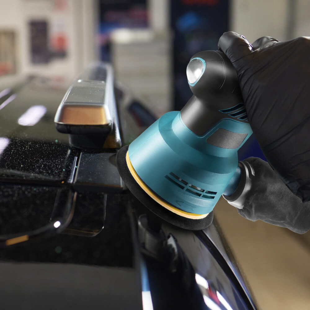 300W Variable Speed Orbital Sander with Dust Collection – 6-Speed Electric Palm Sander for Wood & Paint