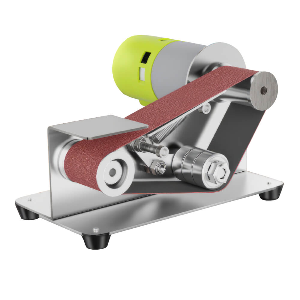 Mini Belt Sander – 7-Speed Adjustable Electric Belt Sander for Wood, Metal & Knife Making